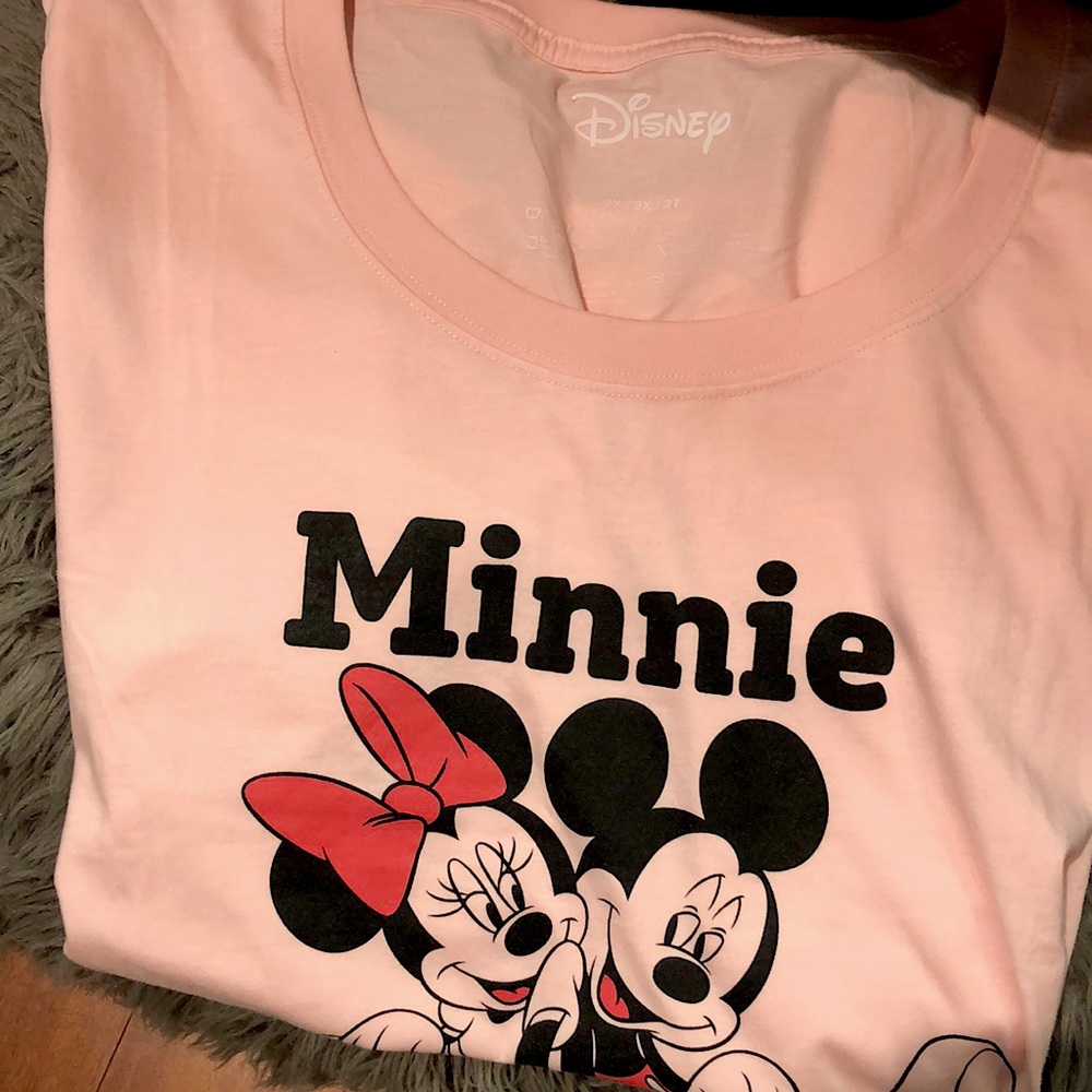 Disney, shirt, T-shirt, Mickey and Minnie